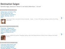Tablet Screenshot of destination-saigon.com